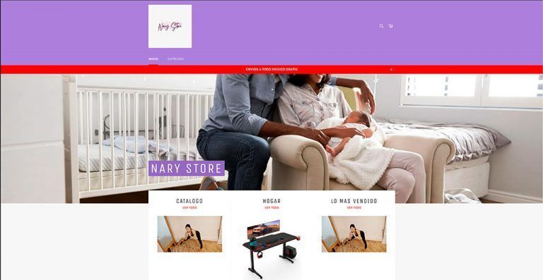 narystoree.com dubious multi-product online shop