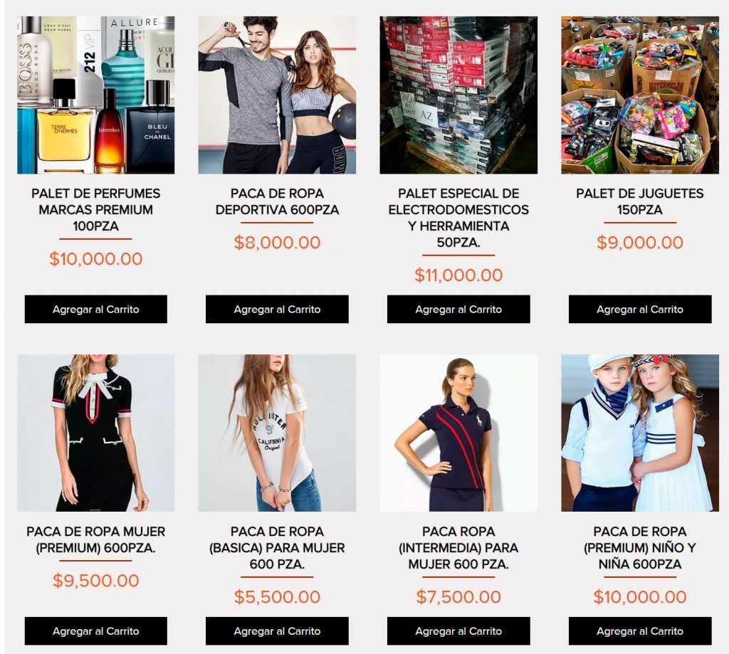 Pacasderopaaduana.com Dubious Online Shop For Quantity Sales