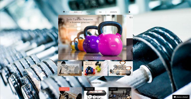 parss.mx online shop dubious gym equipment