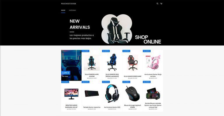peachestienda.myshopify.com dubious online shop gaming items