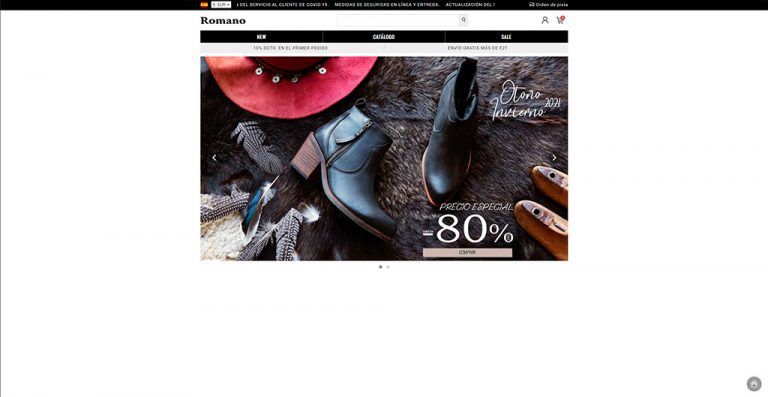 sandaliasrm.online shop online shop dubious products Romano