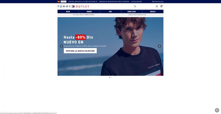tomyrebaja.online dodgy online shop Tommy Hilfiger