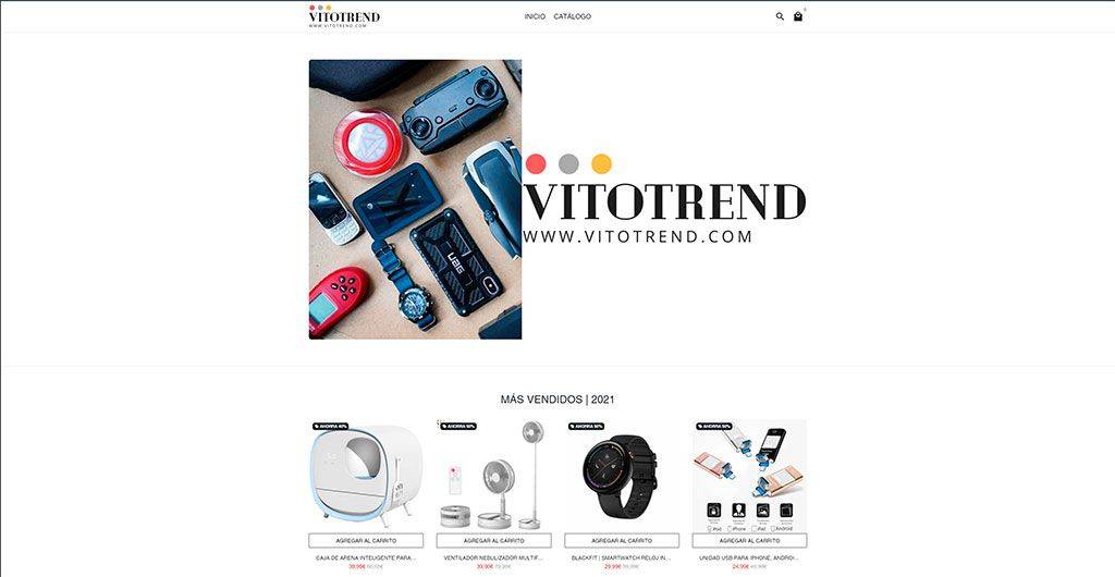 Vitotrend.com Tienda Online Dudosa Multiproducto