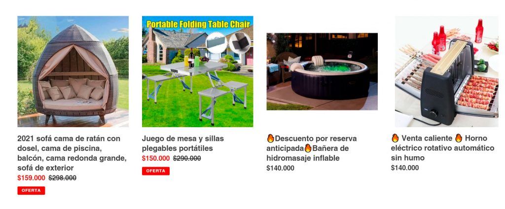 Weralla.com Tienda Online Dudosa 1