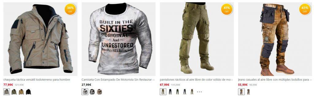 Blaroken.com Dubious Online Shop For Mountain And Tactical Clothing