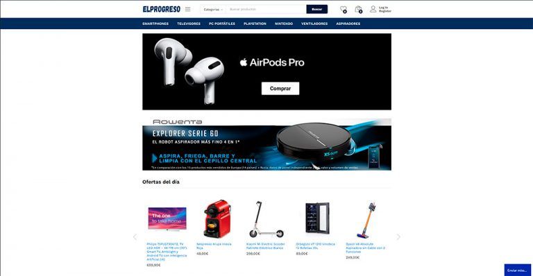 elprogresotienda.es tienda online dudosa electrónica