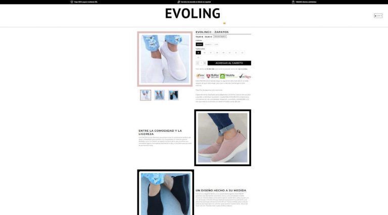 esolingo.com online shop dubious shoes