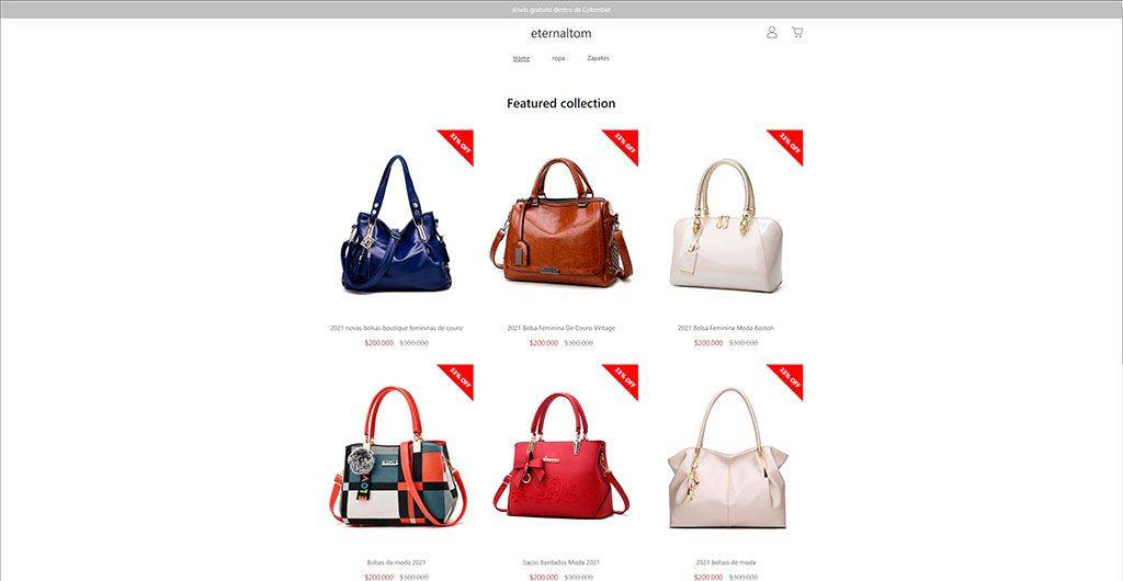 Eternaltom.com Tienda Online Dudosa Moda