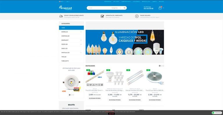 grupoled.es online shop dubious led articles