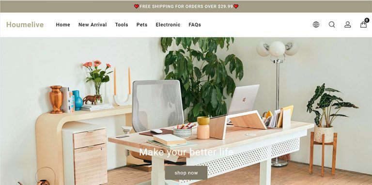 houmelive.com tienda online dudosa multiproducto
