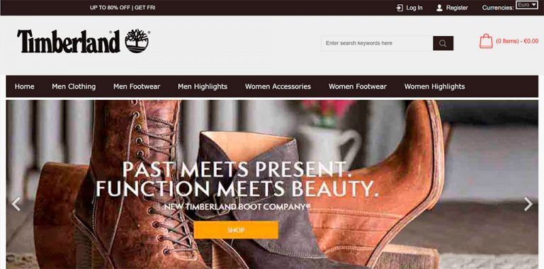 timberlandzoutlet.com dubious Timberland online shop