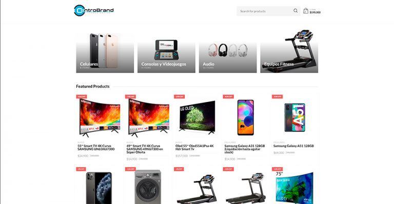 centrobrand.com dubious electronics online shop
