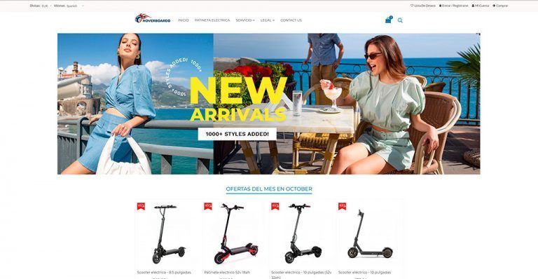 cluesshopping.com dodgy online shop electric scooters