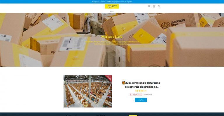magebast.com dubious online shop selling surplus Mercado Libre