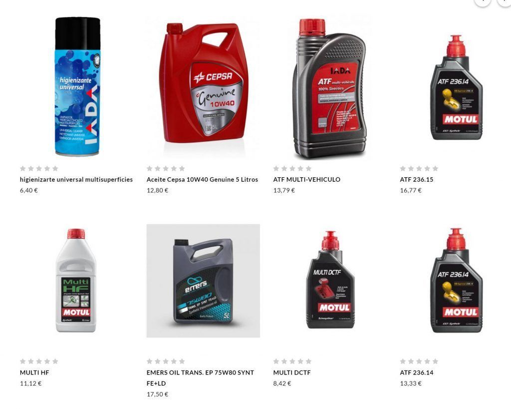 Oilparts.es Tienda Online Dudosa
