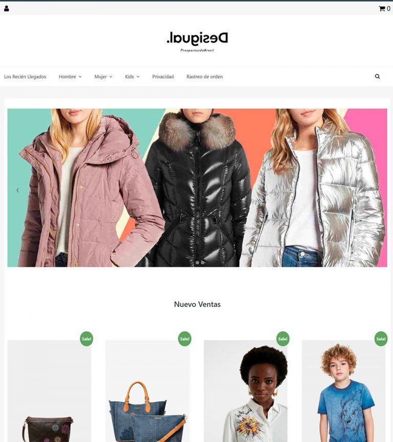 prospectusdobrasil.com dubious online shop Desigual