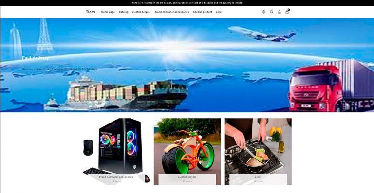 tloav.com dubious multi-product online shop