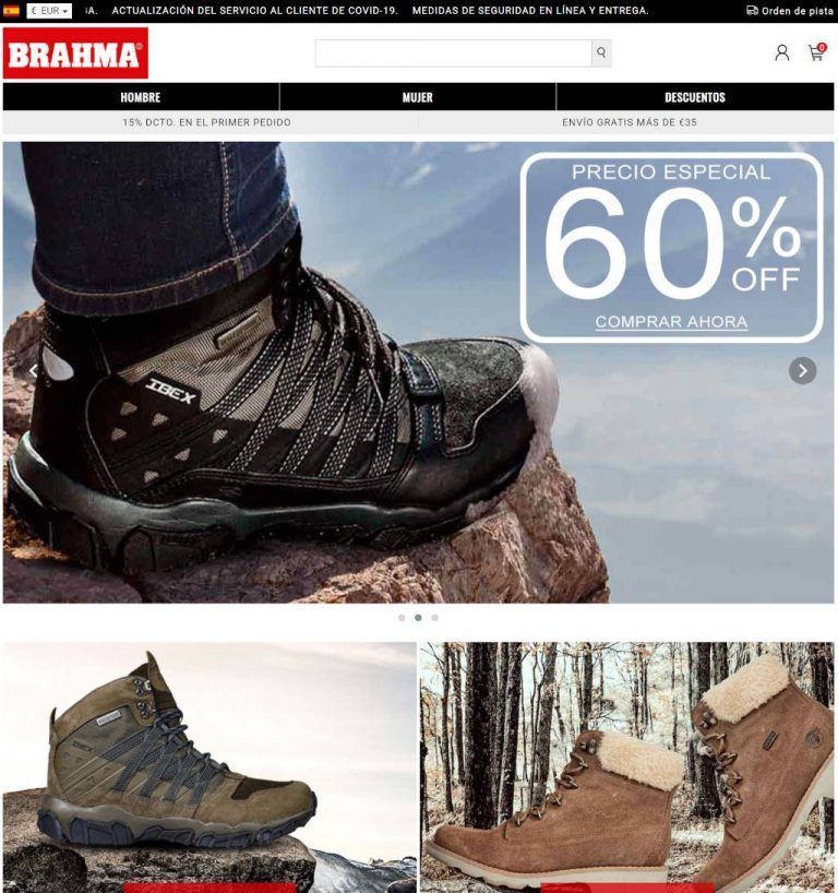 brahbotas.online tienda online dudosa calzado Brahma