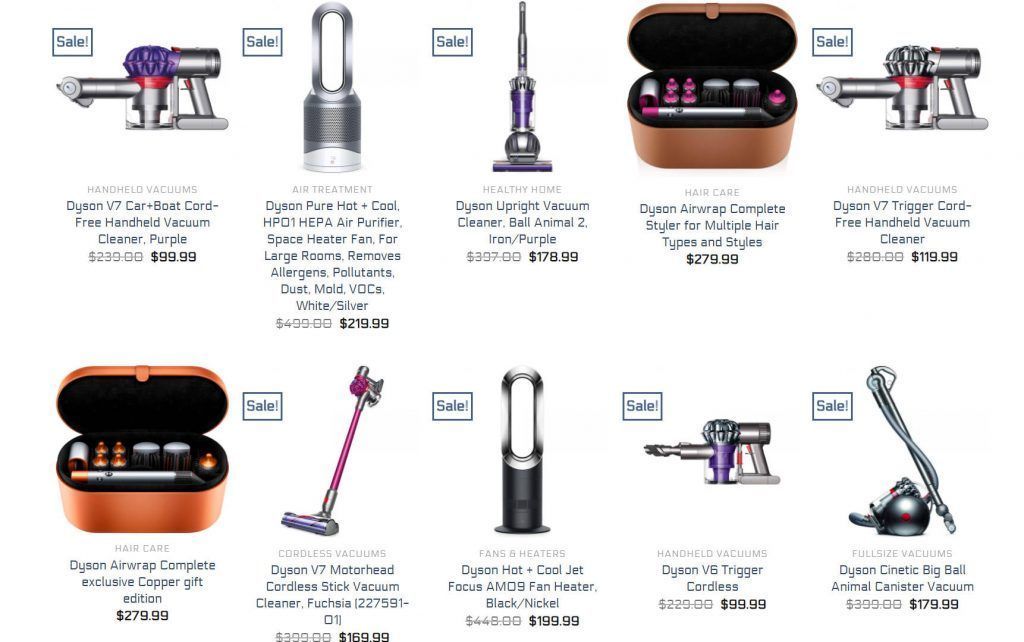 Dysonshopi.us Dubious Dyson Online Shop