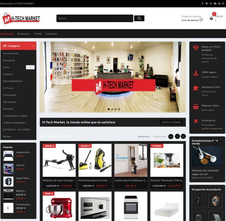 htech-market.com dubious technology online shop