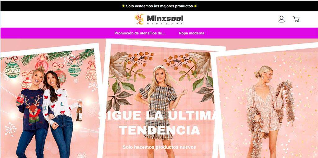 Minxsool.com Tienda Online Dudosa Moda