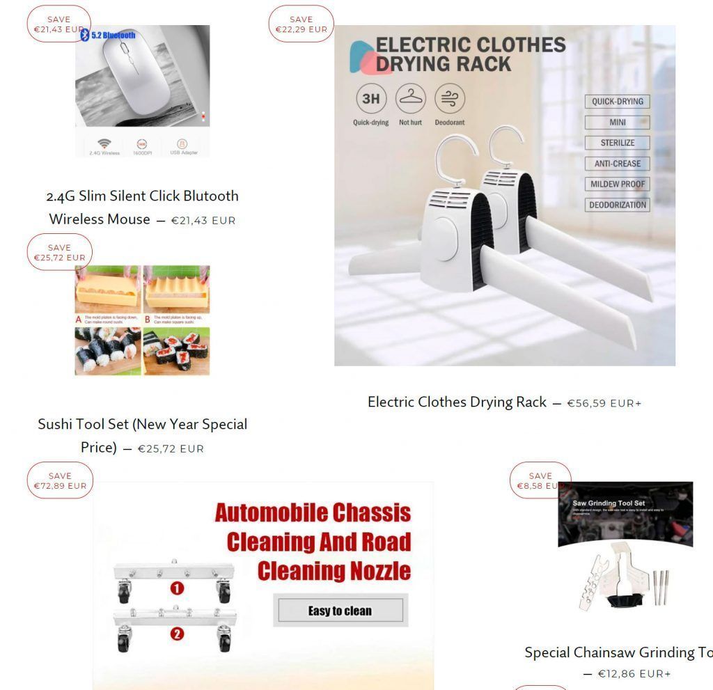 Molnyonon.com Fraudulent Multi Product Online Shop