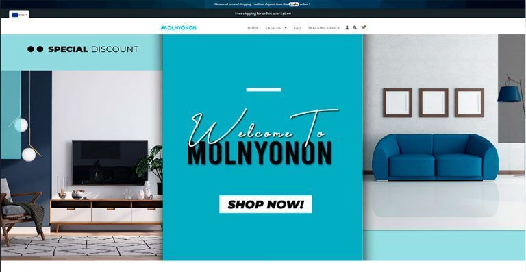 molnyonon.com fraudulent multi-product online shop