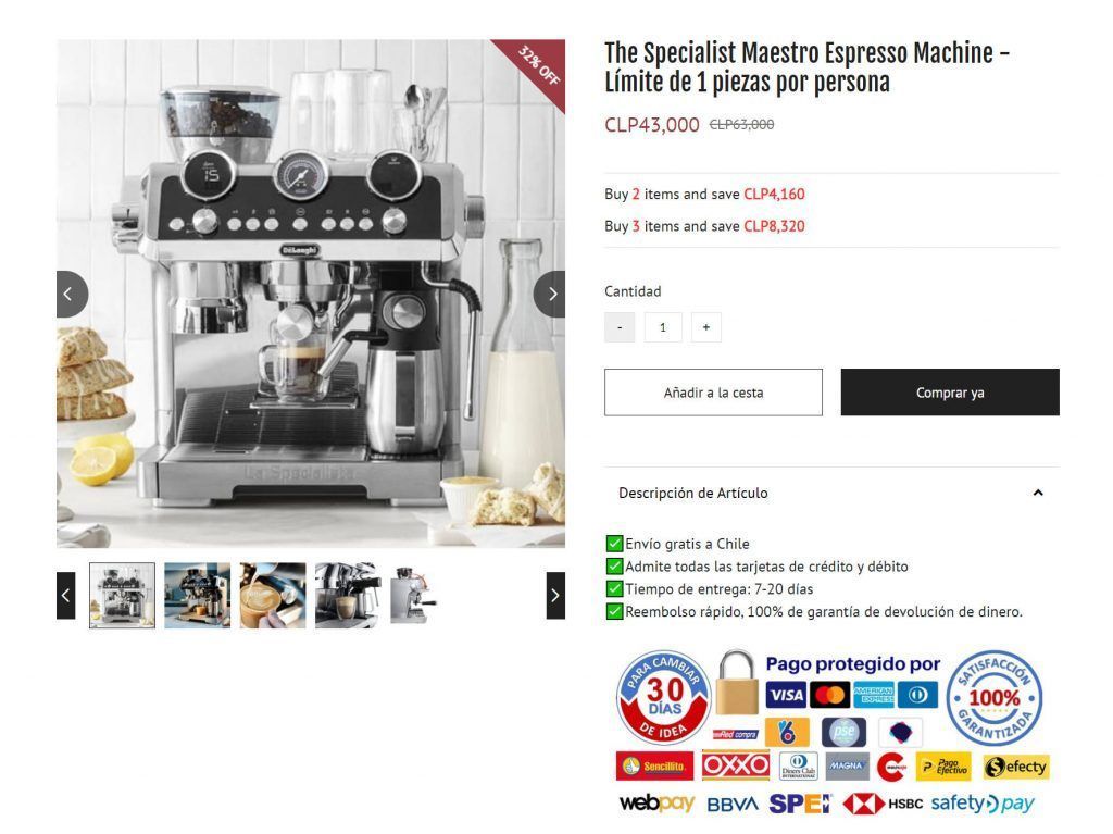Sdashe.com Tienda Online Dudosa
