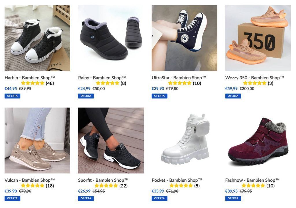Bambienshop.com Online Shop Dubious Shoes