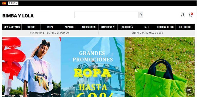 bimbaybolsa.shop doubtful online shop Bimba y Lola