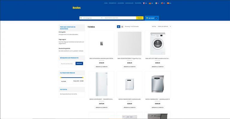 koskoselec.store online shop dubious electronics