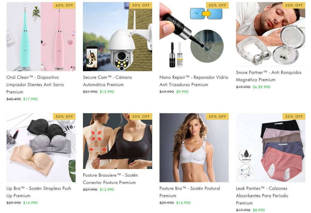 Luckystarchile.com Dubious Multi Product Online Shop