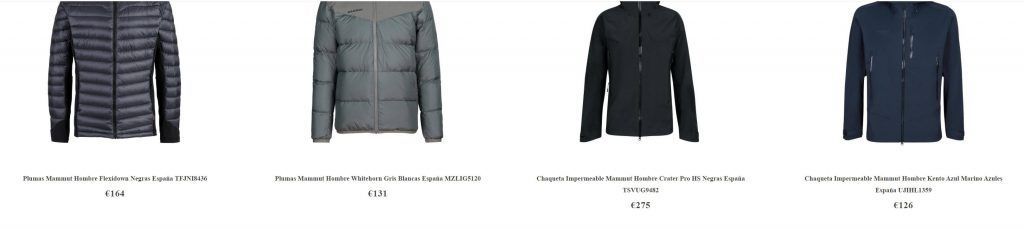 Mammutespanas.com Tienda Online Dudosa