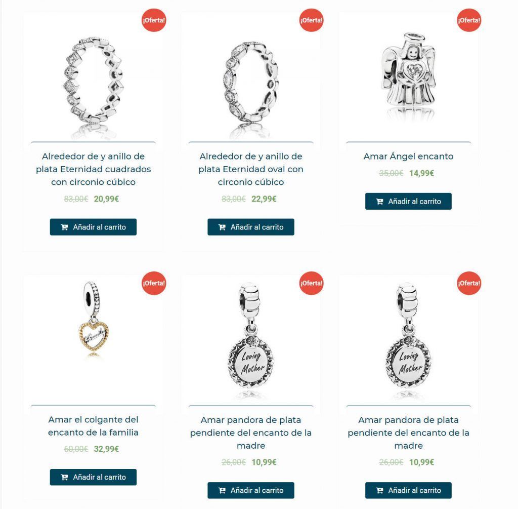 Vippandora.es Tienda Online Dudosa