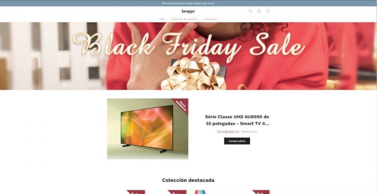 lenpyr.com online shop dubious televisions