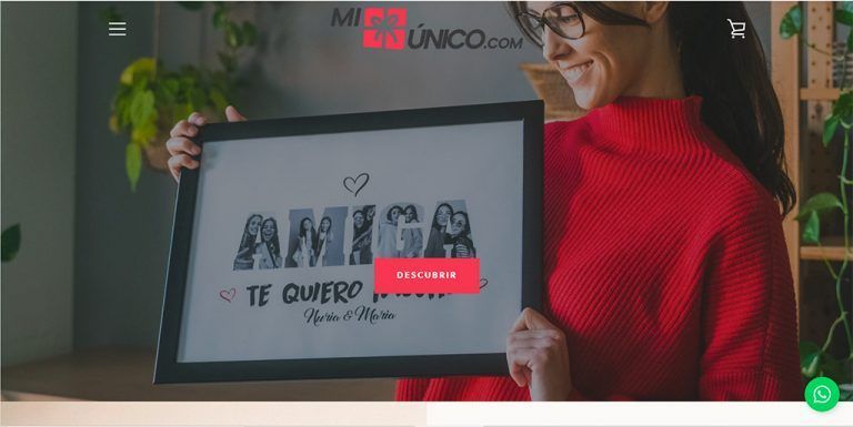 miregalounico.com tienda online dudosa marcos personalizados