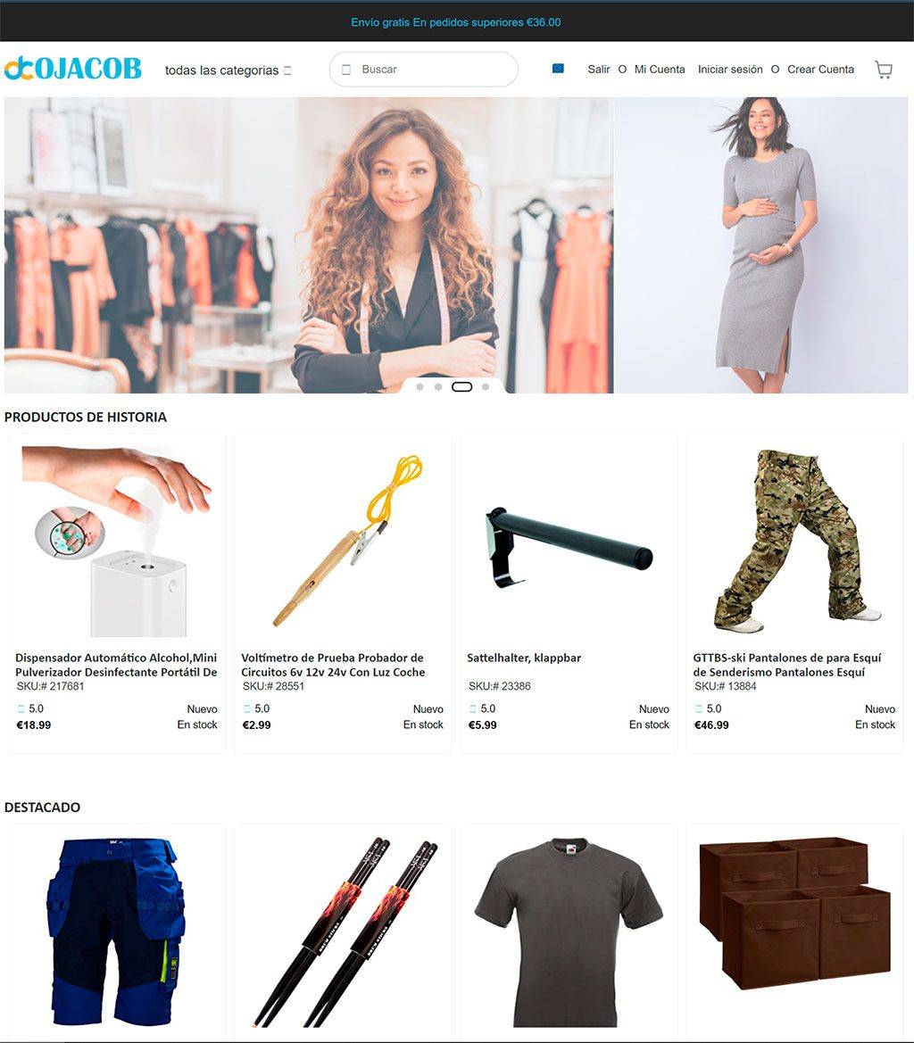 Ojacobc.com Tienda Online Dudosa Multiproducto
