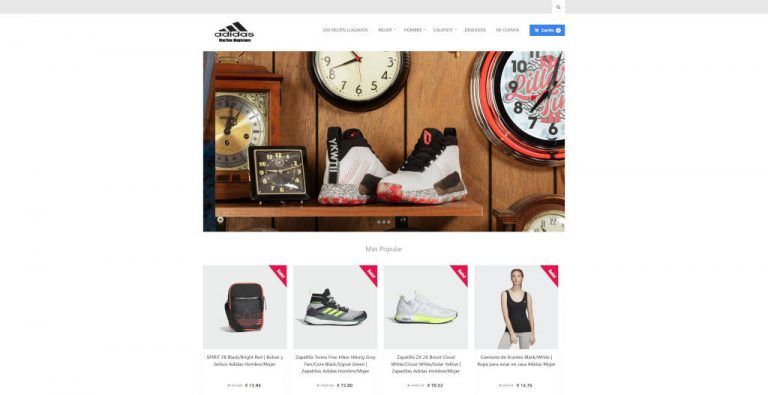 starlinemagicians.com dubious Adidas online shop