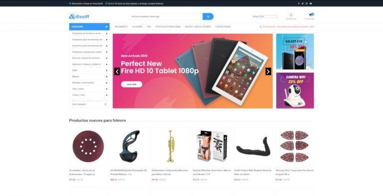bestff.info dubious multi-product online shop