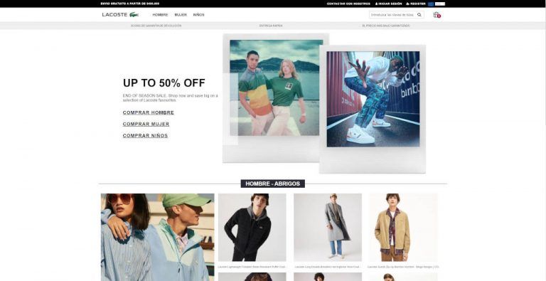 lacostecolombia.co dubious online shop Lacoste
