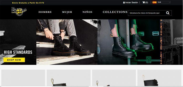 martenmadrid.me dubious Dr. Martens online shop