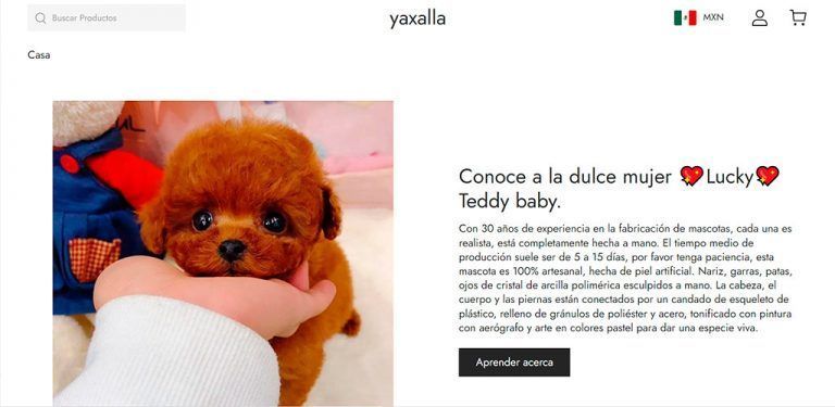yaxalla.com online shop dubious stuffed animals