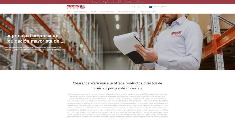 clearamcehomie.com dubious online shop multiproduct