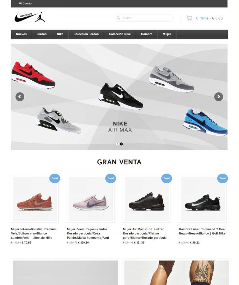 grupozyn.com dubious online shop Nike
