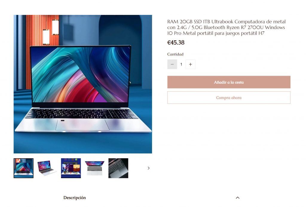 Rjaea.com Dubious Technology Online Shop