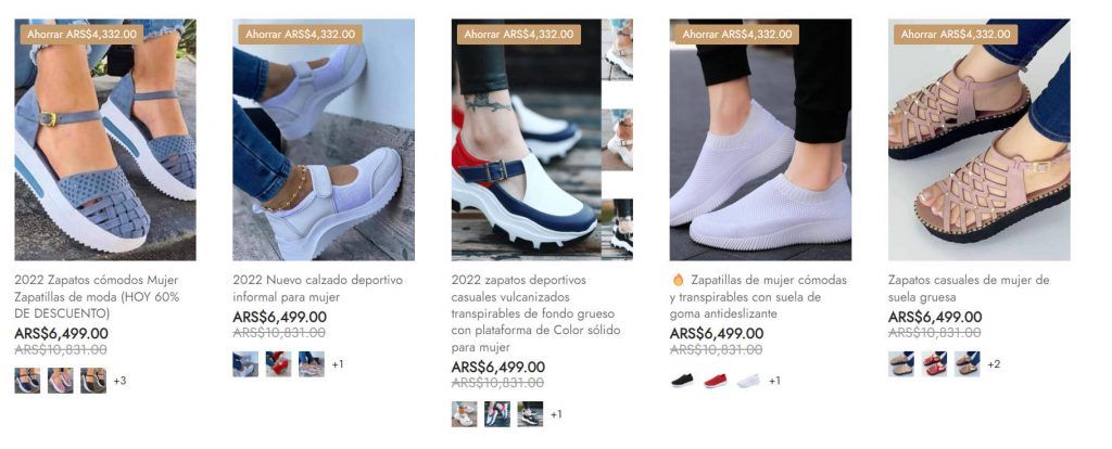 Yoceb.com Online Shop Dubious Shoes