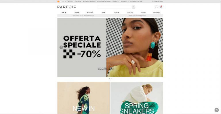 clothingssale.ru dodgy online shop Parfois