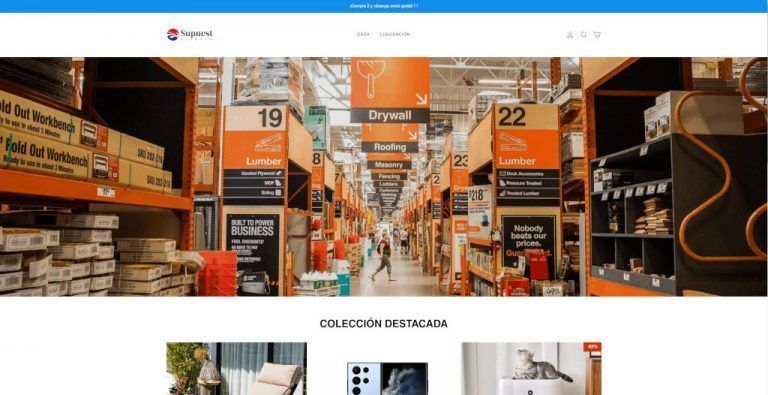 supuest.com dubious multi-product online shop