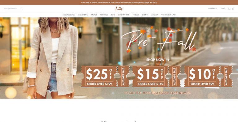 lillep.com dubious fashion online shop