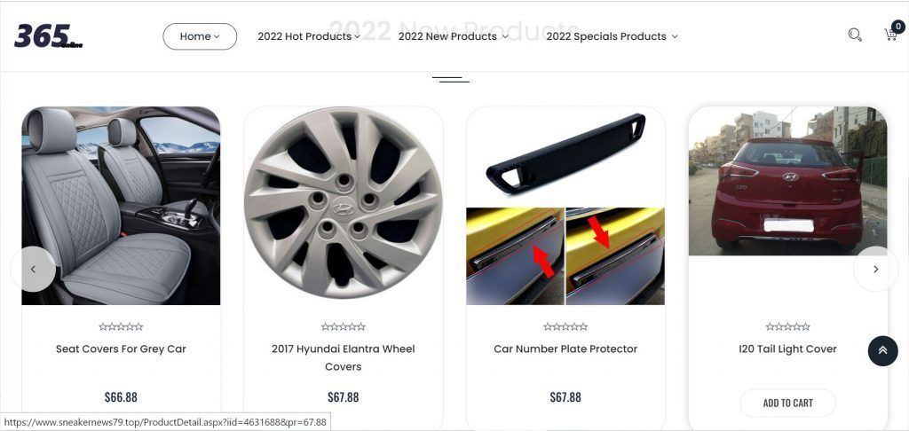 Sneakernews79.top Dubious Multi Product Online Shop